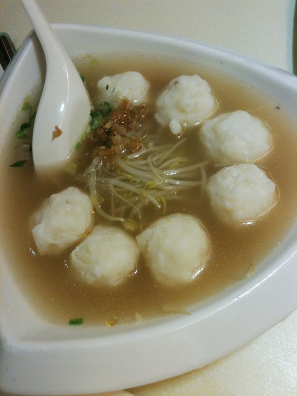 墨鱼丸汤