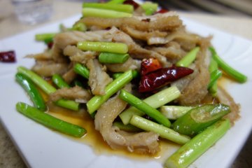 蒜香牛肚