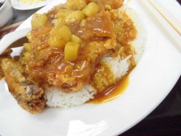 咖喱猪扒饭