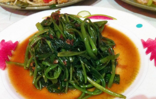 虾酱空心菜