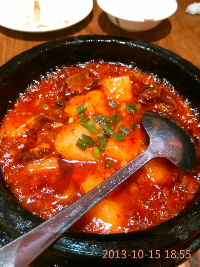 米凉粉烧牛肉