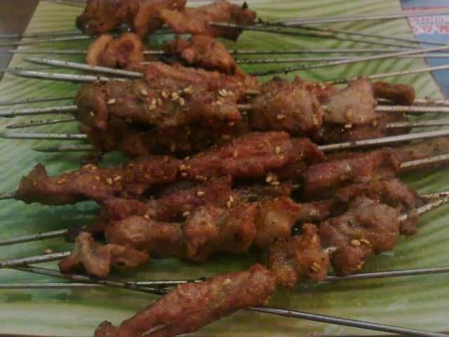 烤羊肉串