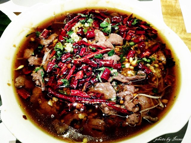 水煮牛肉