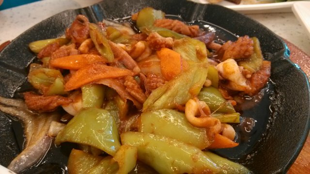 铁板鱿鱼