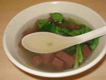 鸡鸭血汤