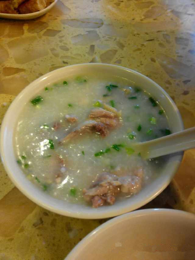 滑鸡粥