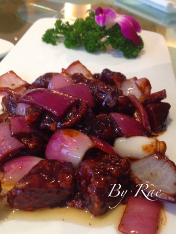 黑椒牛肉粒