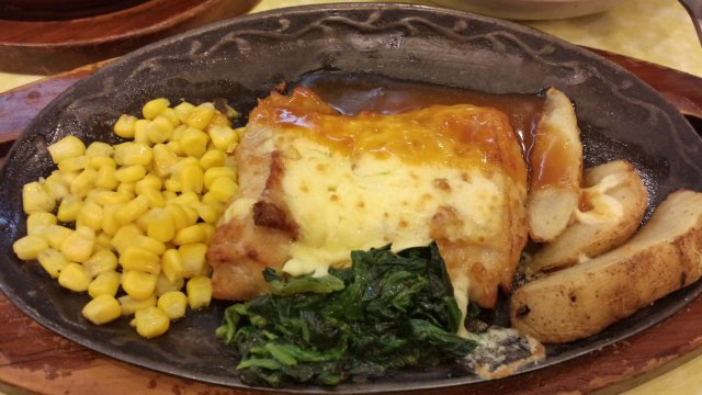 芝士鸡扒