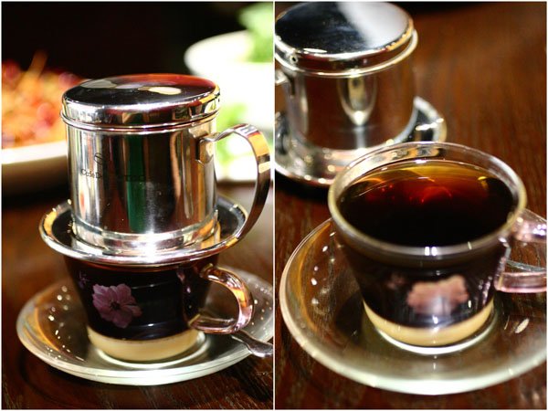 经典的越南滴漏咖啡（22元杯）