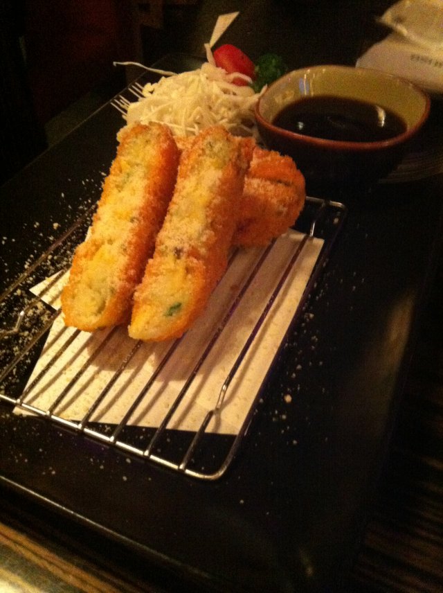 奶酪可乐饼