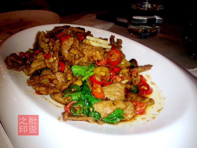 小炒黄牛肉
