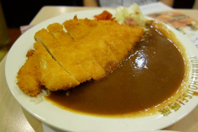 和风猪排咖喱饭