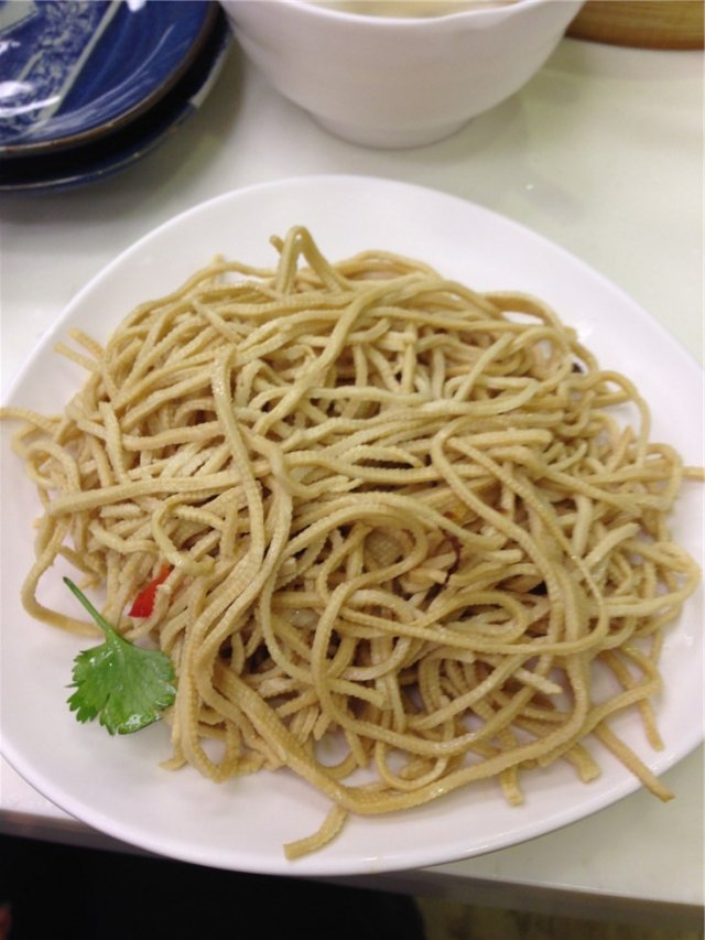 凉拌豆腐丝