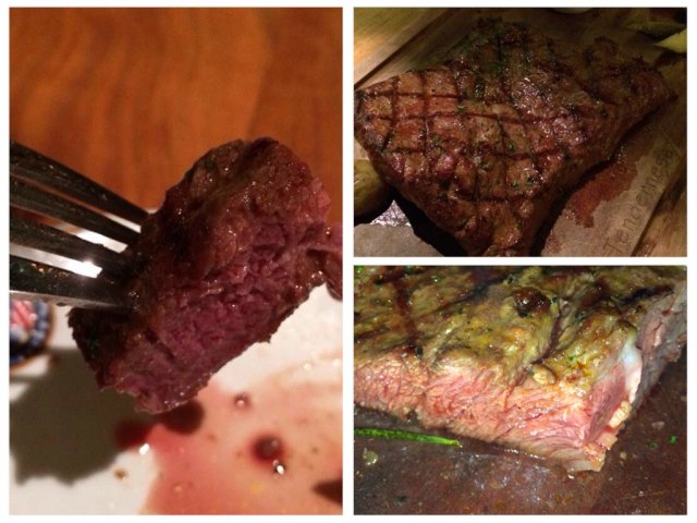 果木烤雪花牛扒