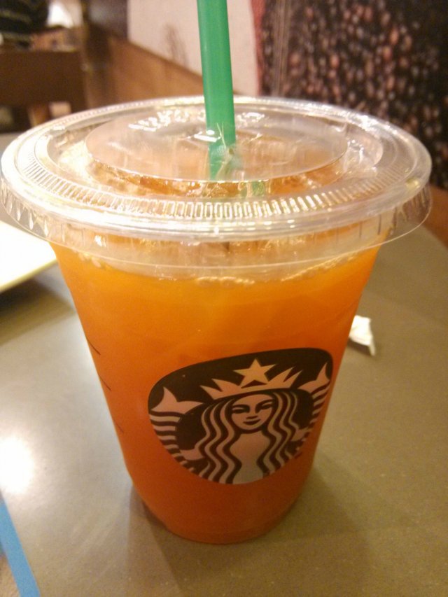 冰摇芒果木槿茶