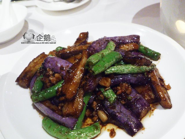 杭椒茄子，好友推介的，味道不错，很够镬气，杭椒也不辣，用来送饭一流。