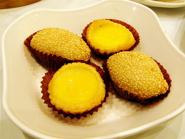 蛋挞仔拼奶皇角