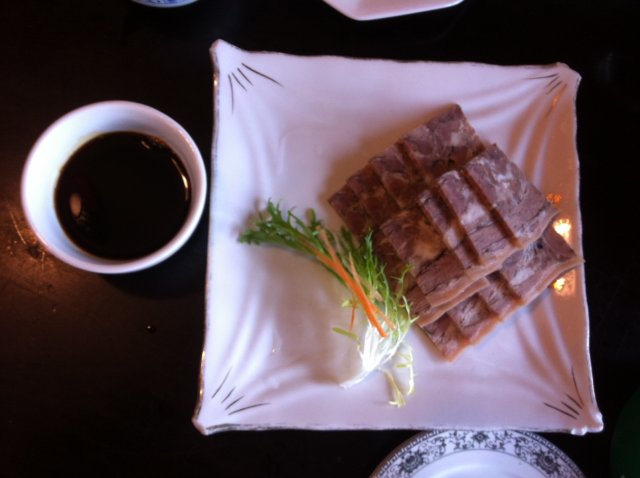 白切羊肉