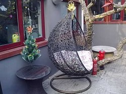 院内秋千座椅