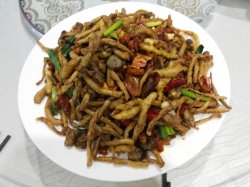 干煸茶树菇
