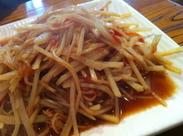 酸笋土豆丝