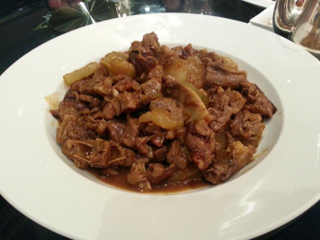 鸭子烧冬瓜