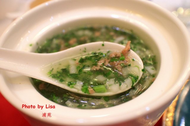 荠菜野鸭羹