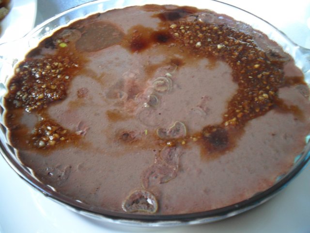 蒸猪血