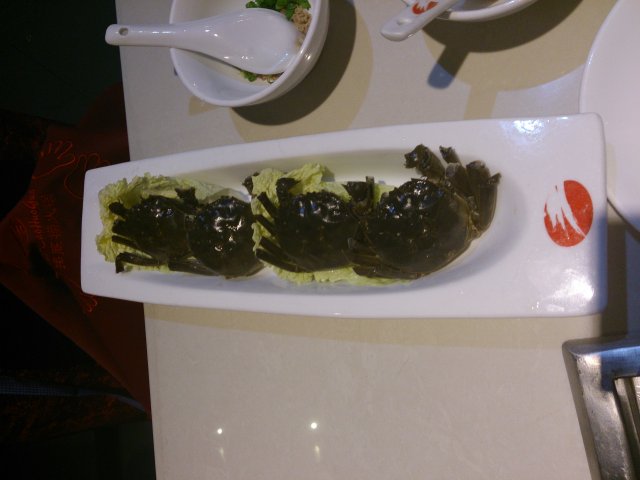 蟹黄墨鱼滑