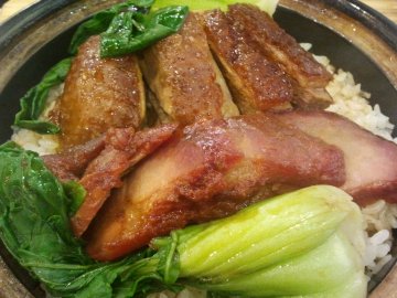叉烧拼烧鹅饭