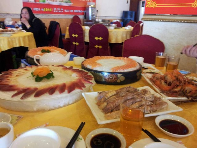 上次点的海鲜餐