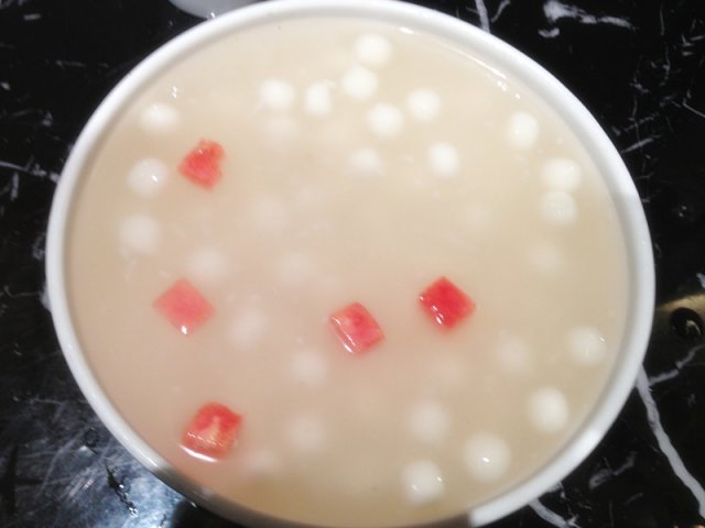 水果酒酿圆子