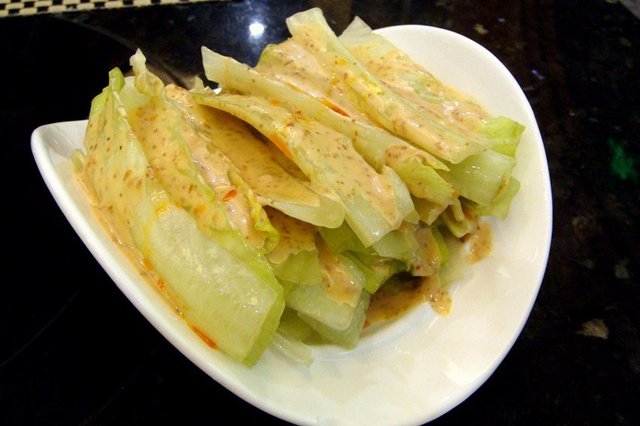 麻酱生菜