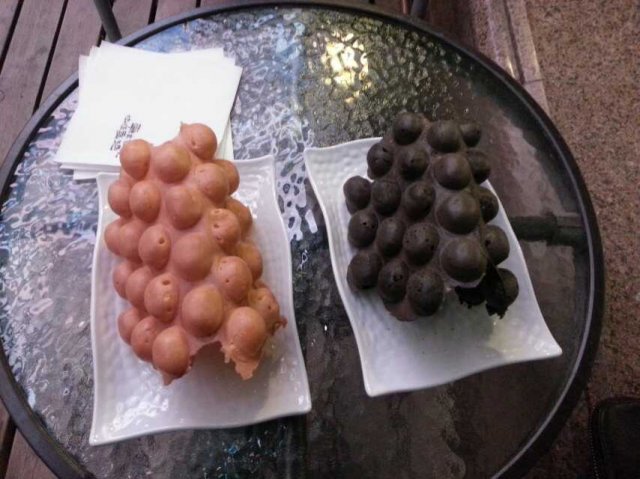 黑芝麻鸡蛋仔