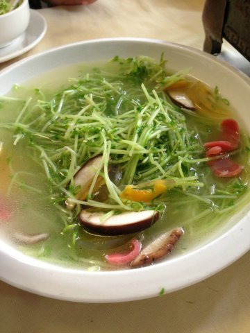 上汤豆苗