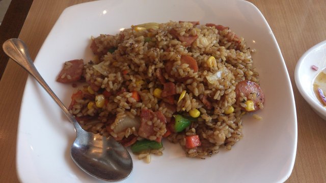 巴伐利亚风味香肠炒饭