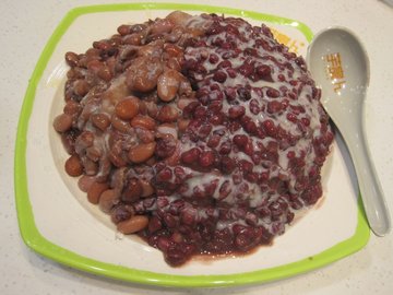 大小红豆冰