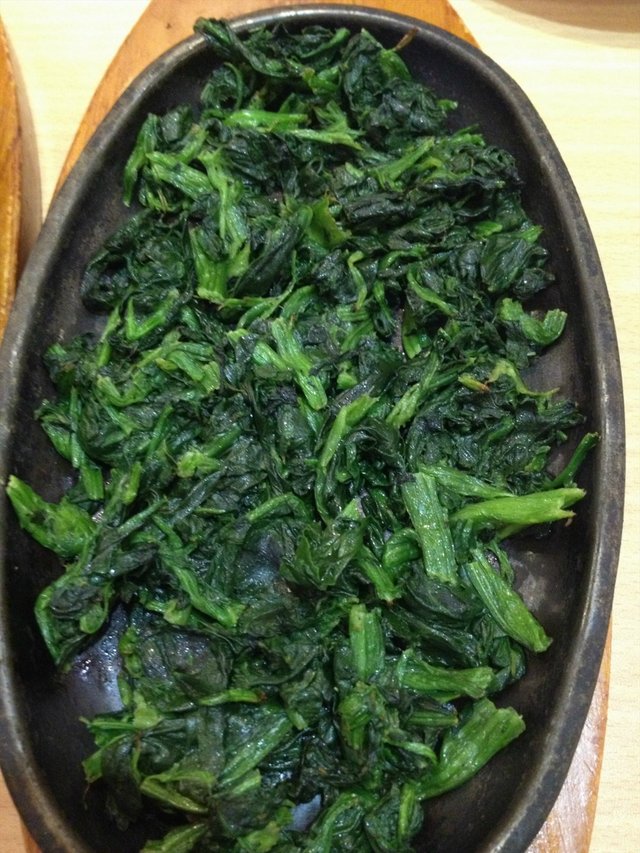 炙烤菠菜