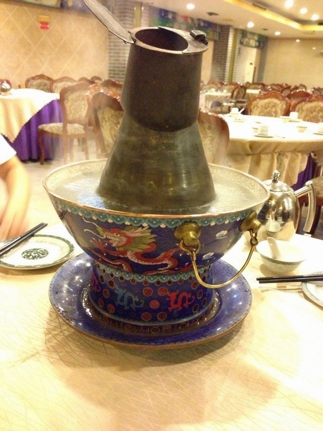 景泰蓝铜锅