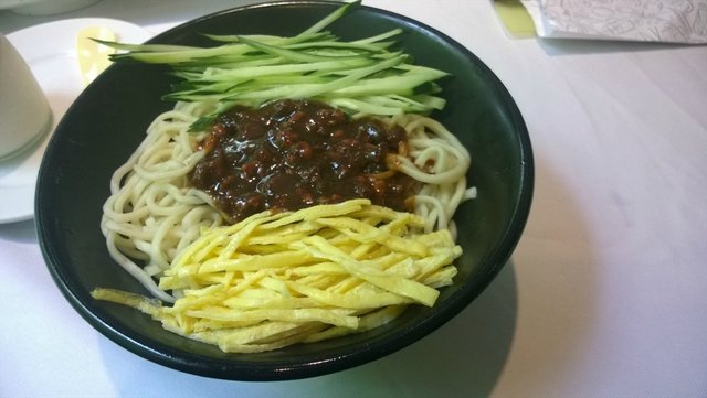 手工炸酱面