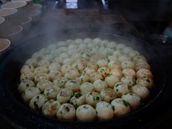 终于出炉的生煎~