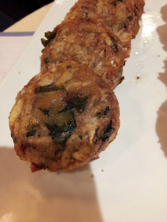 紫苏芋丝虾饼