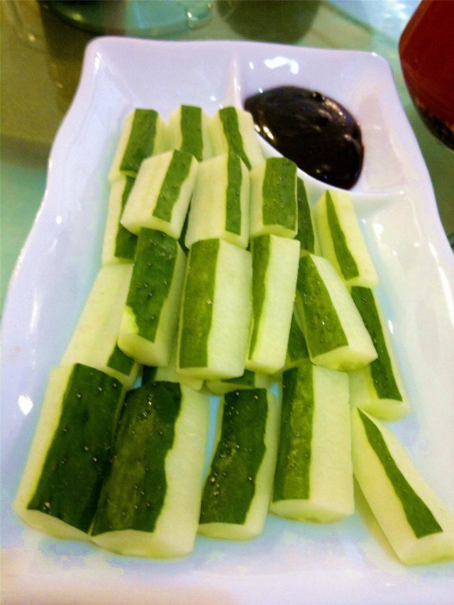 蘸酱黄瓜