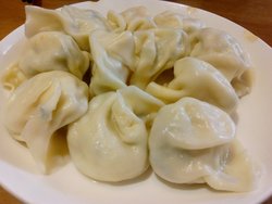 青瓜虾肉饺子
