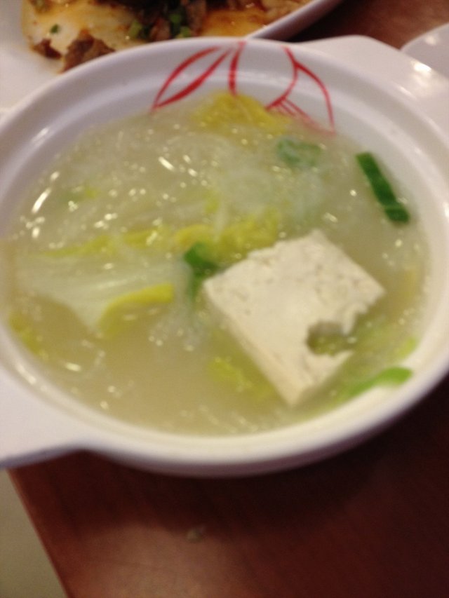 白菜豆腐