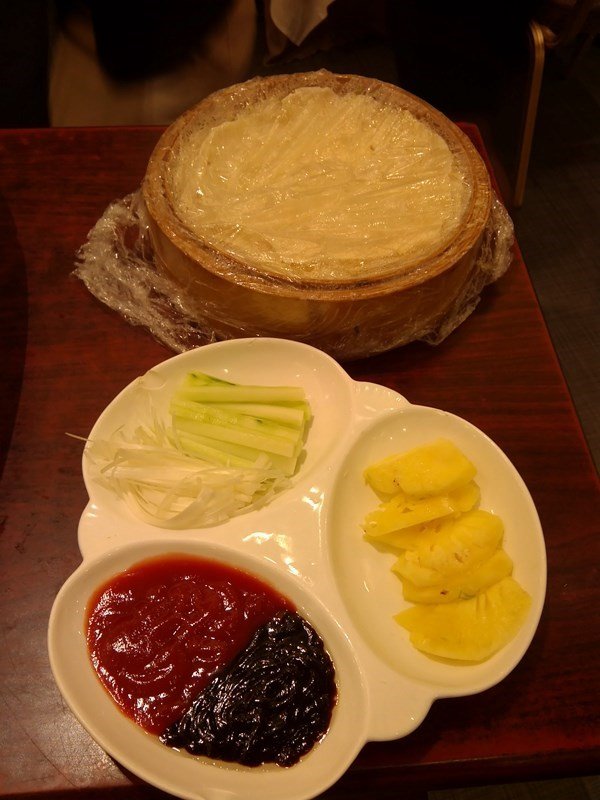 片皮鸭配料