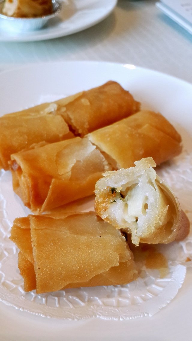 西式蒜蓉炸春卷