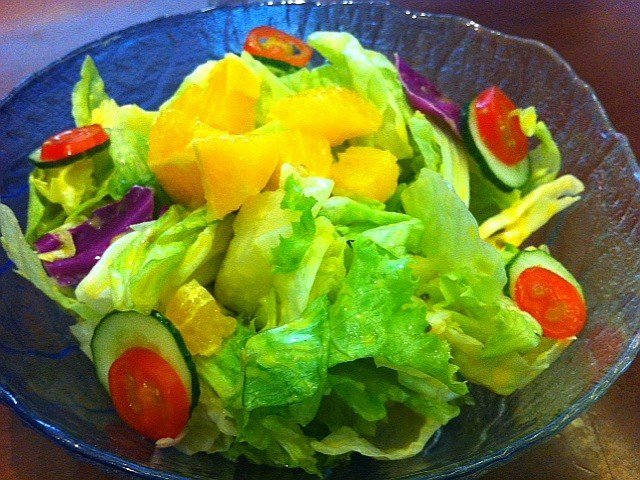 橙汁大拌菜