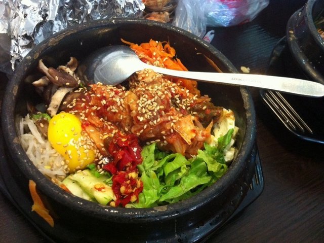 牛肉拌饭