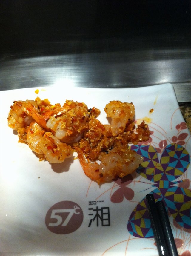 蒜香河虾